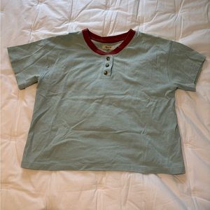 NWOT Madewell Henley Tee